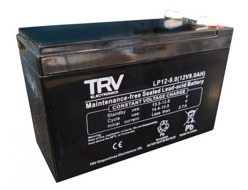 Batería De Gel Trv 12v 9ah Ups Alarmas Luces - Com-tech
