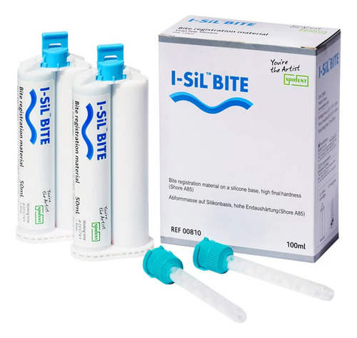 Silicona Registro Mordida I-sil Bite Spident (2x50ml)
