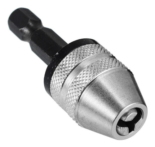 Imagen 1 de 3 de Mini Mandril Taladro Enc 1/4 Mechas 0.3 A 6.5mm Ruhlmann