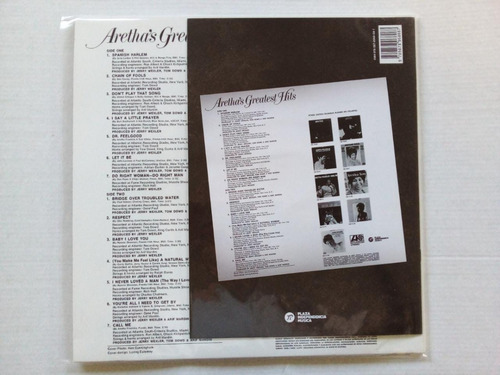 Imagen 2 de 2 de Greatest Hits - Aretha Franklin - Vinilo - Atlantic 2021