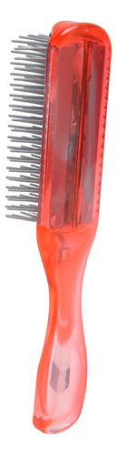 Cepillo Acolchado De 9 Hileras Para Desenredar El Cabello, M