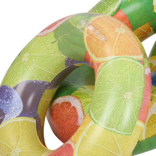 Patrón De Fruta De Anillo De Natación Para Niños De 3