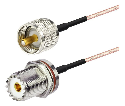 Superbat Cable Coaxial Cb Uhf Pl-259 A So239 Cable Conector