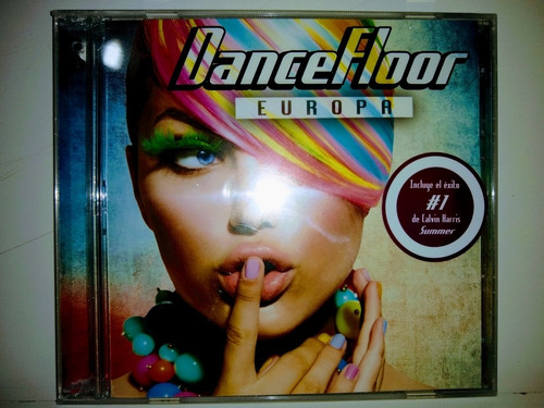 Dance Floor Europa Cd Doble Calvin Harris Nuevo Hoyito*