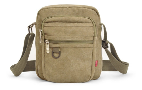 Morral Canvas Con Cierre Y Bolsillos Elbrus Lincoln's