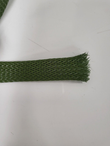 25 Ft 1/2 Olive Green Pet Expando Sleeving Braid Bbv