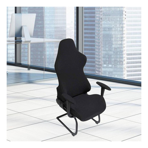 . Protector De La Silla Del Juego Del Sillón Suave De Negro