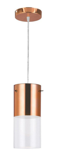 Pendente First Redondo 23cm E27 Cobre 1l