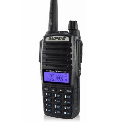 Rádio Ht Comunicador Baofeng Dual Band Uv82 Rádio Fm