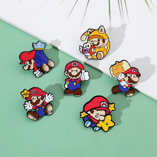 Pins De Mario Bros / Super Mario / Pines Metálicos (broches)