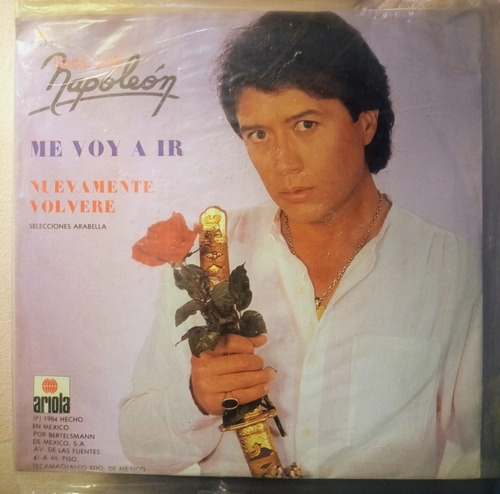 Napoleón Me Voy A Ir Vinilo Ep 45 Rpm Nuevo Cerrado