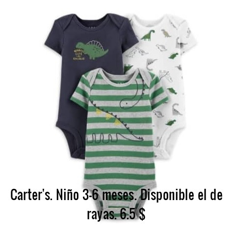 Bodys Para Niñas Y Niños Marca. Carter's