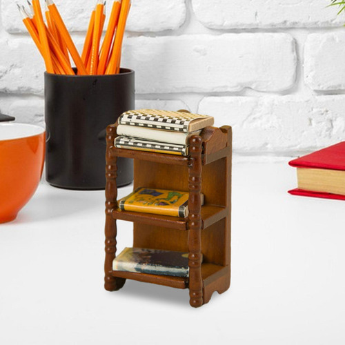 6 Estante De Almacenamiento En Miniatura Para Casa De