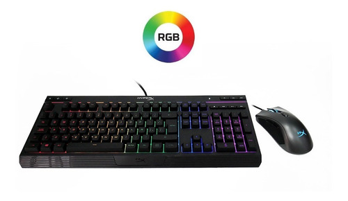 *combo Hyperx Teclado Alloy Core + Mouse Fps Pro