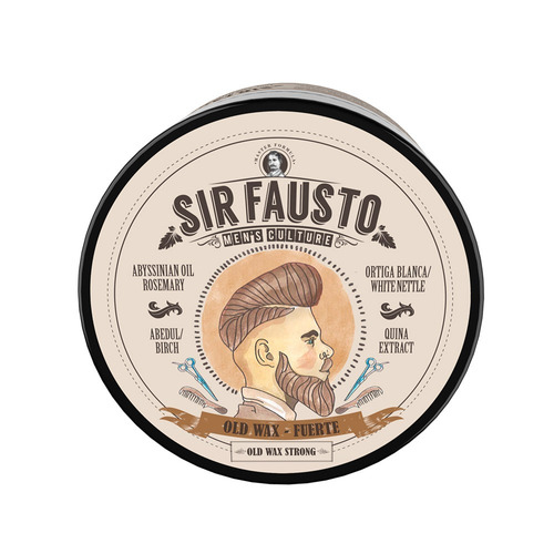 Sir Fausto Old Wax Cera Fijación Fuerte Cabello 200ml Local 