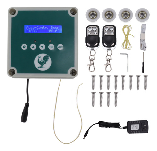 Controlador De Apertura Automática De Puertas Para Gallinero