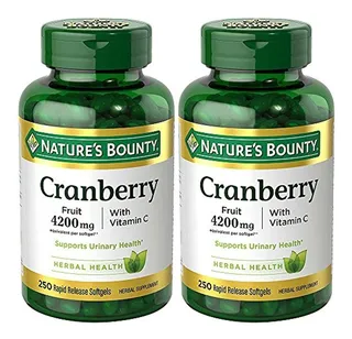 Arandano Con Vit C 4200 Mg, 250 Capsulas Blandas (2 Botell