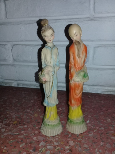 Figuras Chinas En Resina