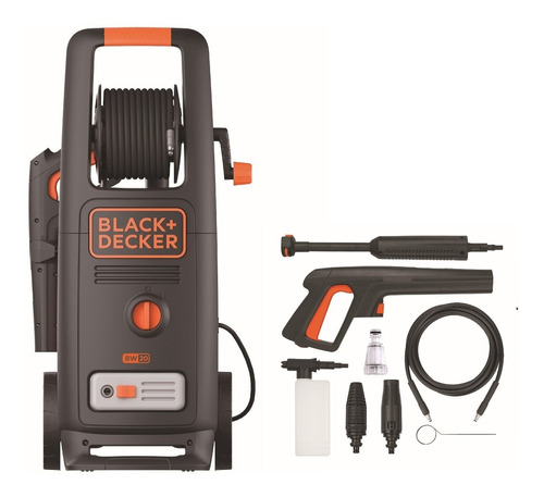 Hidrolavadora 140 Bar Black Decker Bw20ar 2.0kw Alta Presion