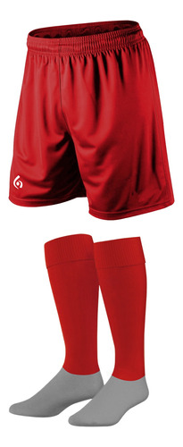 Kit X 16: Shorts + Medias Stripes Gol De Oro Pro Elite