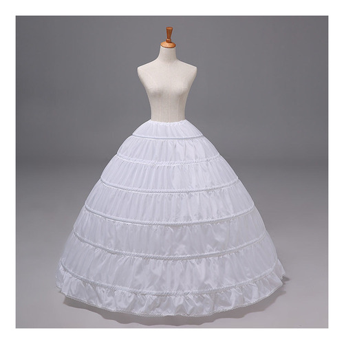 N 6 Aros Vintage Enagua De Moda Falda De Miriñaque Nupcial