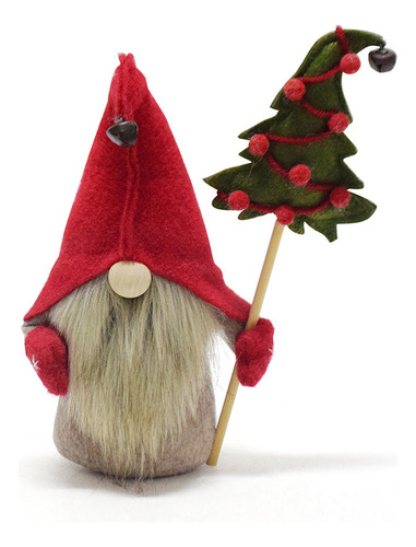 Disfraz Navideño Para Muñeco Sin Rostro, Viejo Del Bosque, G