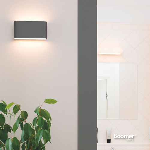 Lámpara Arbotante Box Blanco, 3w, Luz Cálida, Interior