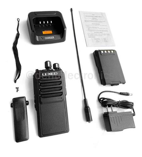 Radio Portátil Transmisor Doble Banda Lexed Lx-25w