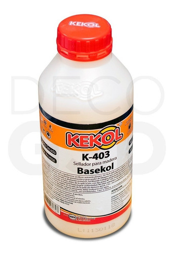 Imagen 3 de 3 de Sellador Hidrolaca Kekol Madera Parquet Madera K403 1l Me