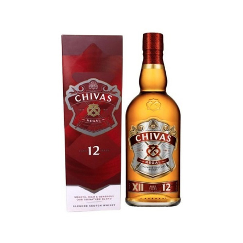 Whisky Escocês 12 Anos 1 Litro Chivas Regal
