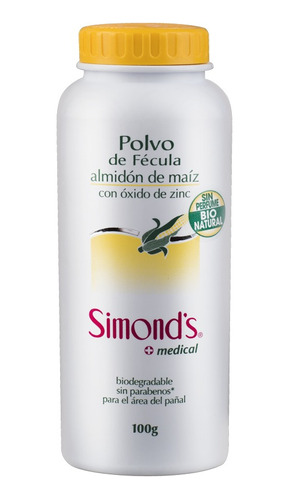 Simonds Talco Polvo Fecula  100g