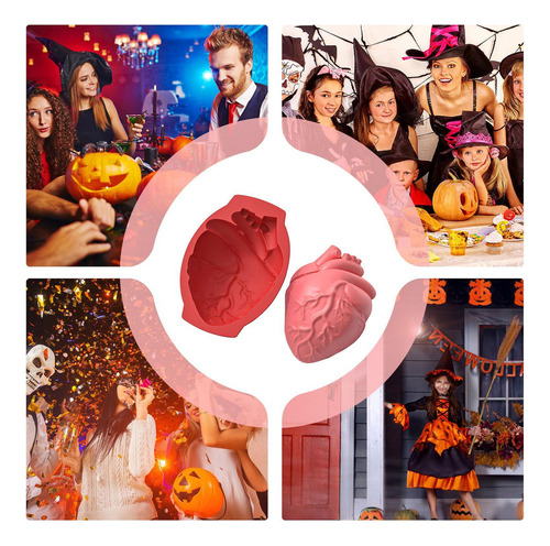Moldes De Halloween Molde De Corazón De Silicona Molde De Si