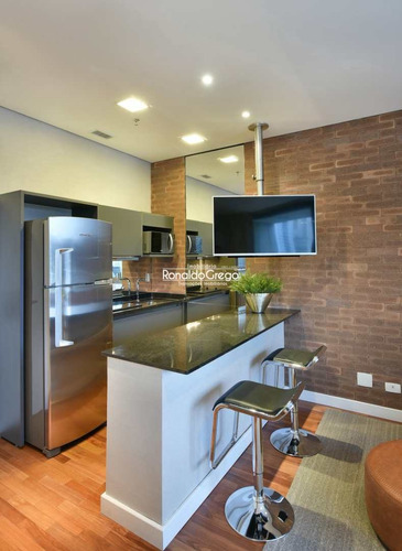 Imagem 12 de 15 de Apartamento Com 1 Dorm, Vila Olímpia, São Paulo, Cod: 3025 - A3025