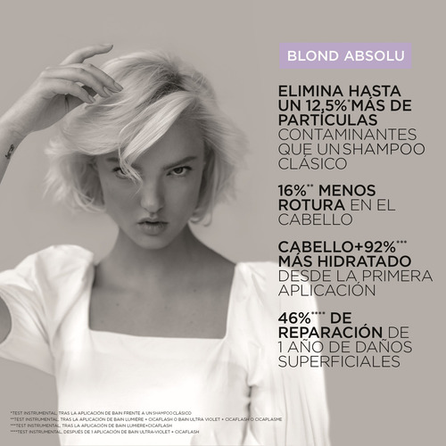 Imagen 7 de 7 de Sérum Cicanuit Kérastase Blond Absolu de 90mL