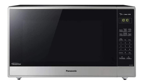 Microondas Inverter Panasonic Nn-st965srph 2.2p3 Negro Acero