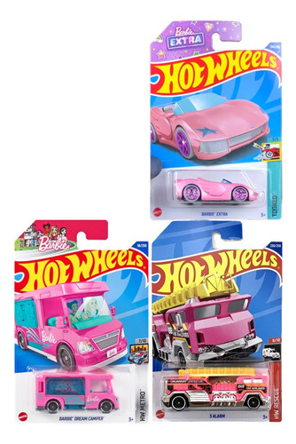 Hot Wheels Barbie Dream Camper & Barbie Extra