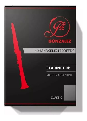 Cañas Gonzalez Classic Para Clarinete En Sib
