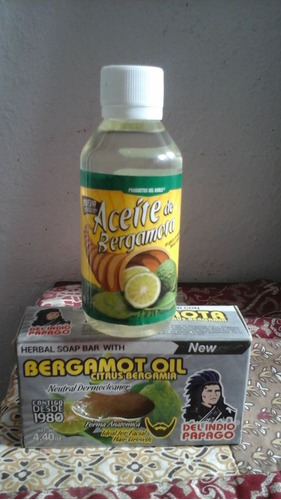 Jabón Bergamota,aceite Para Cabello Y Barba De Alta Calidad 