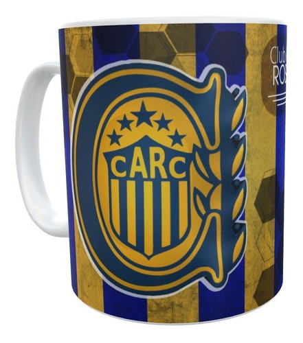 Taza Cerámica Rosario Central Sublimada 