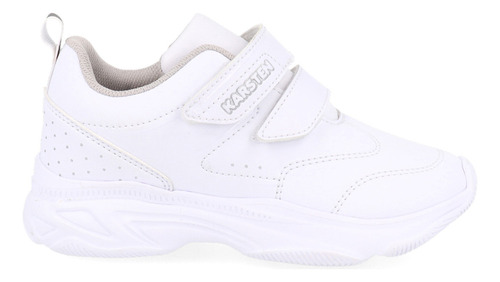 Tenis Urbano Vazza Color Blanco Con Costuras Para Niño