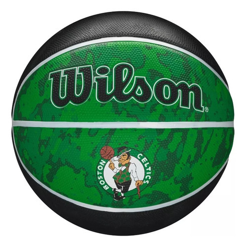 Balón Basketball Nba Team Tiedye Bskt Bos Celtics Wilson Color Verde