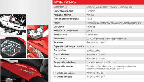 Honda New Wave 110 C/d Entrega Ya Tornado Glh Xr Motopier