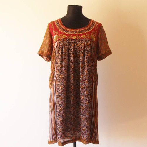 7292 Vestido Rapsodia Hippie Chic Bordado Bobo