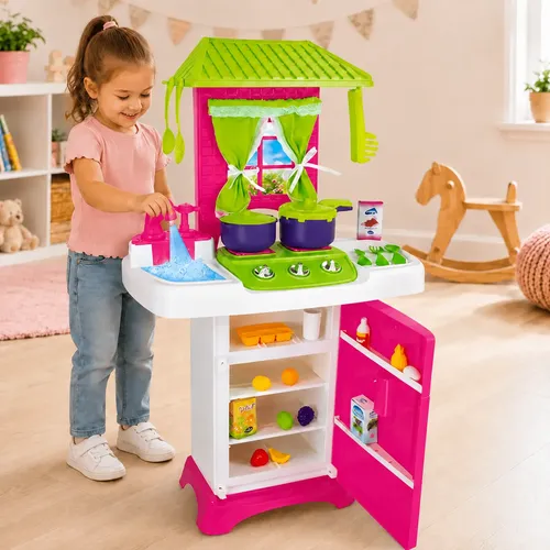 Cozinha Brinquedo Infantil Grande Completa Menina