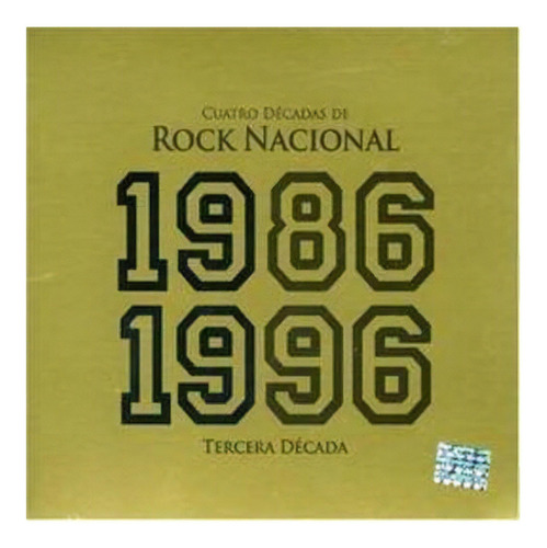 4 Decadas De Rock Nacional 1986 1996 Varios Int Cd X 2 Nuevo