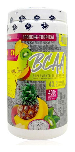 Bcaa's 2:1:1 Ponche Tropical 400 Grs 43 Supplements