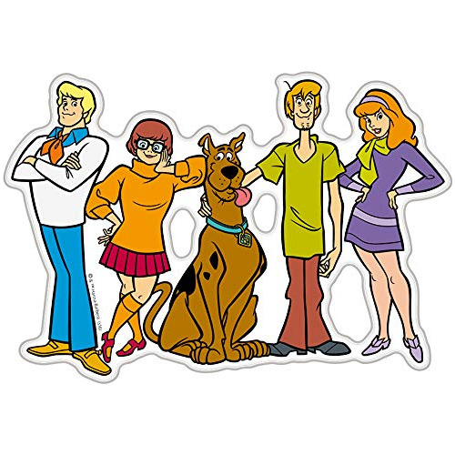 Scooby Doo Character Car Decal Dome/multicolor/clear, S...