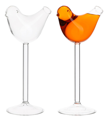 Copas De Cóctel Birdie Glass Martini, 2 Unidades