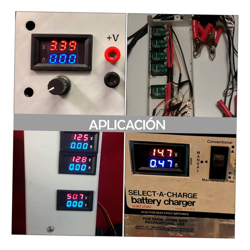 . Voltimetro Y Amperimetro Digital 0-100v 10a