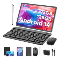 Comprar Tablet Android, Tablet Android 14 De 11 Pulgadas Con Tecla